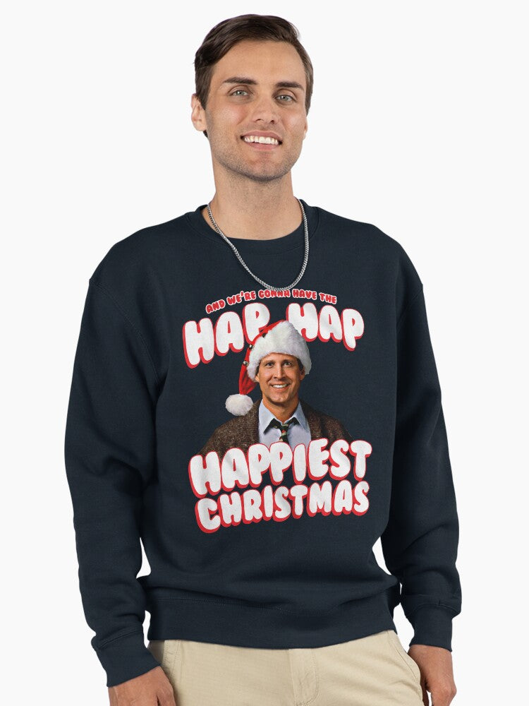 Christmas Vacation Happiest Pullover Sweatshirt