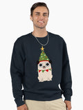 It's Christmas for Pug's sake Pullover Sweatshirt