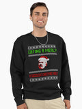 Eating a MEAL? A SUCCULENT CHRISTMAS MEAL? Pullover Sweatshirt