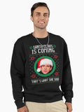 The office Santa Claus is coming That's what she said Pullover Sweatshirt