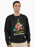 Merry-Golden-Christmas Pullover Sweatshirt