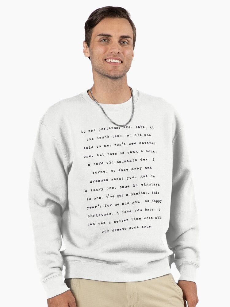 Fairytale of New York. Pullover Sweatshirt