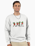 Grinch That's It I'm Not Going Red Pullover Sweatshirt