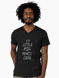Little Miss Mardi Gras 2023 V Neck T Shirt T Shirt Minimal Style