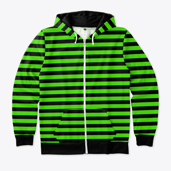 Emo Stripes Plain Green