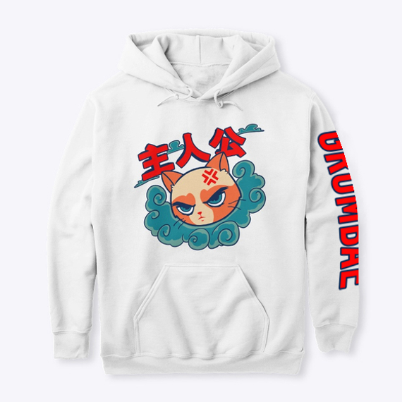 Grumbae Hero - Sleeve Print Hoodie
