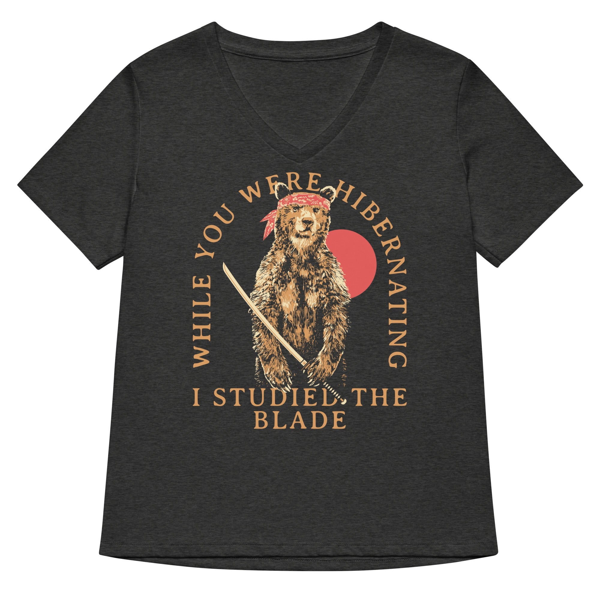 I Studied The Blade Women S V Neck Tee V Neck T Shirt Gift Ready
