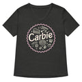 Carbie Women S V Neck Tee V Neck T Shirt Premium Print