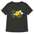 To Bee Or Not Women S V Neck Tee V Neck T Shirt Premium Print