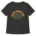 Into Resting Women S V Neck Tee V Neck T Shirt US Trend