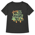 Sorry I Ve Got Plants Tonight Women S V Neck Tee V Neck T Shirt Gift Ready