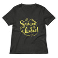 Science Rules Women S V Neck Tee V Neck T Shirt Gift Ready