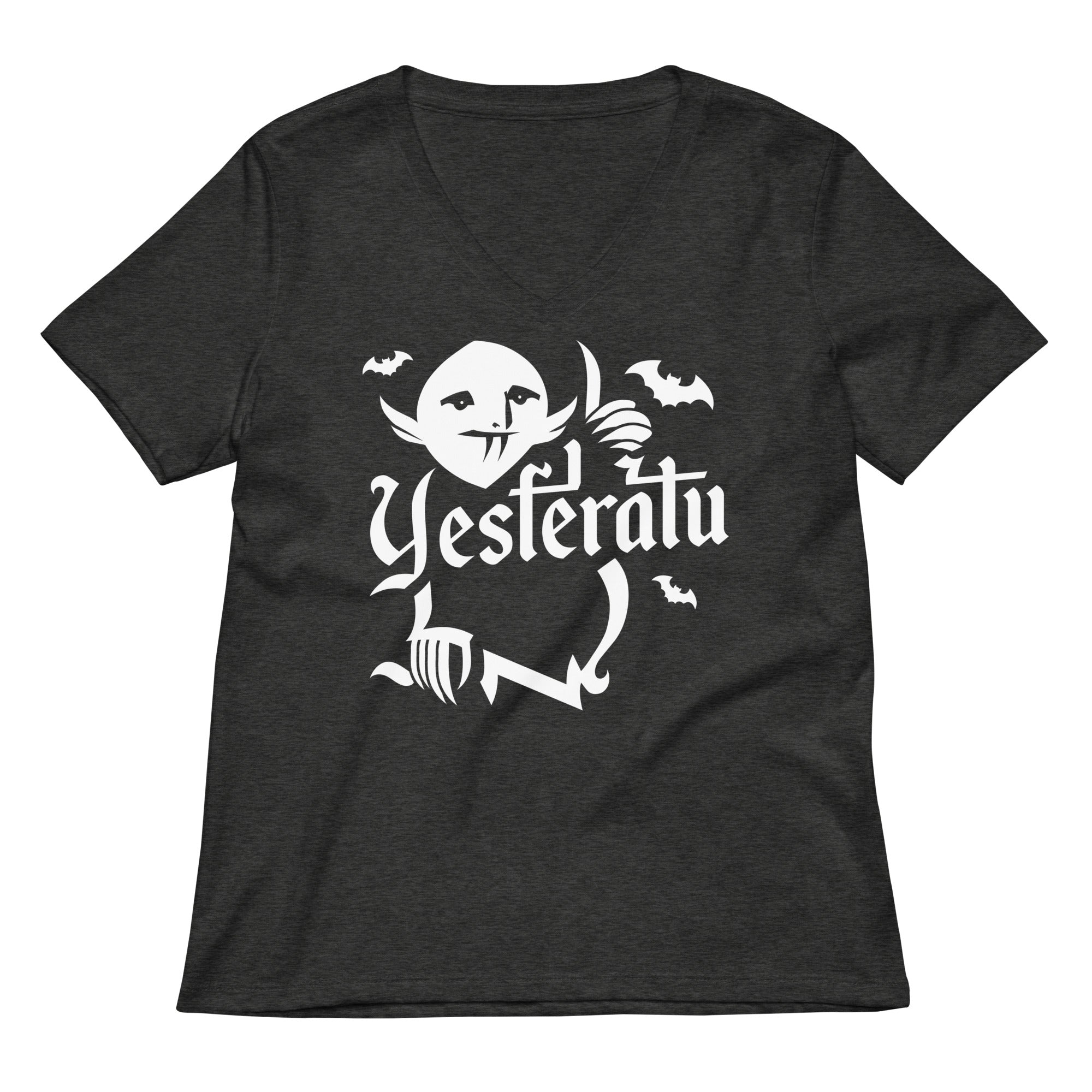Yesferatu Women S V Neck Tee V Neck T Shirt Clean Design