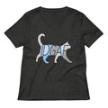 Idgaf Women S V Neck Tee V Neck T Shirt Premium Print
