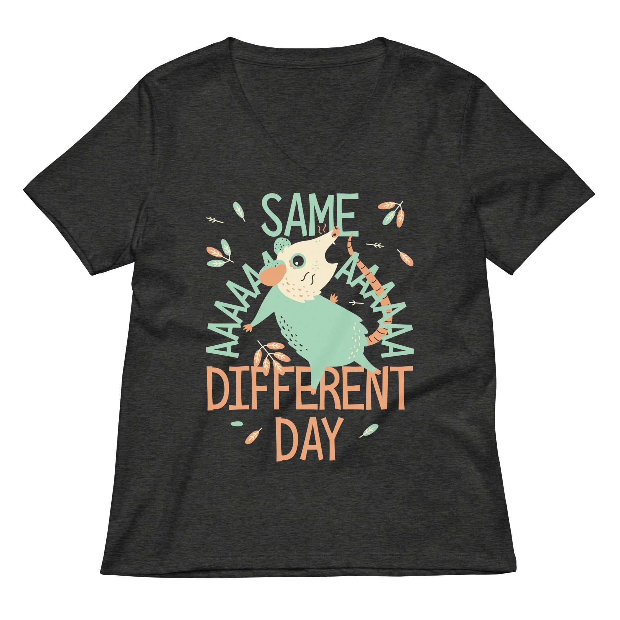 Same Aaaa Different Day Women S V Neck Tee V Neck T Shirt Gift Ready