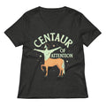 Centaur Of Attention Women S V Neck Tee V Neck T Shirt US Trend