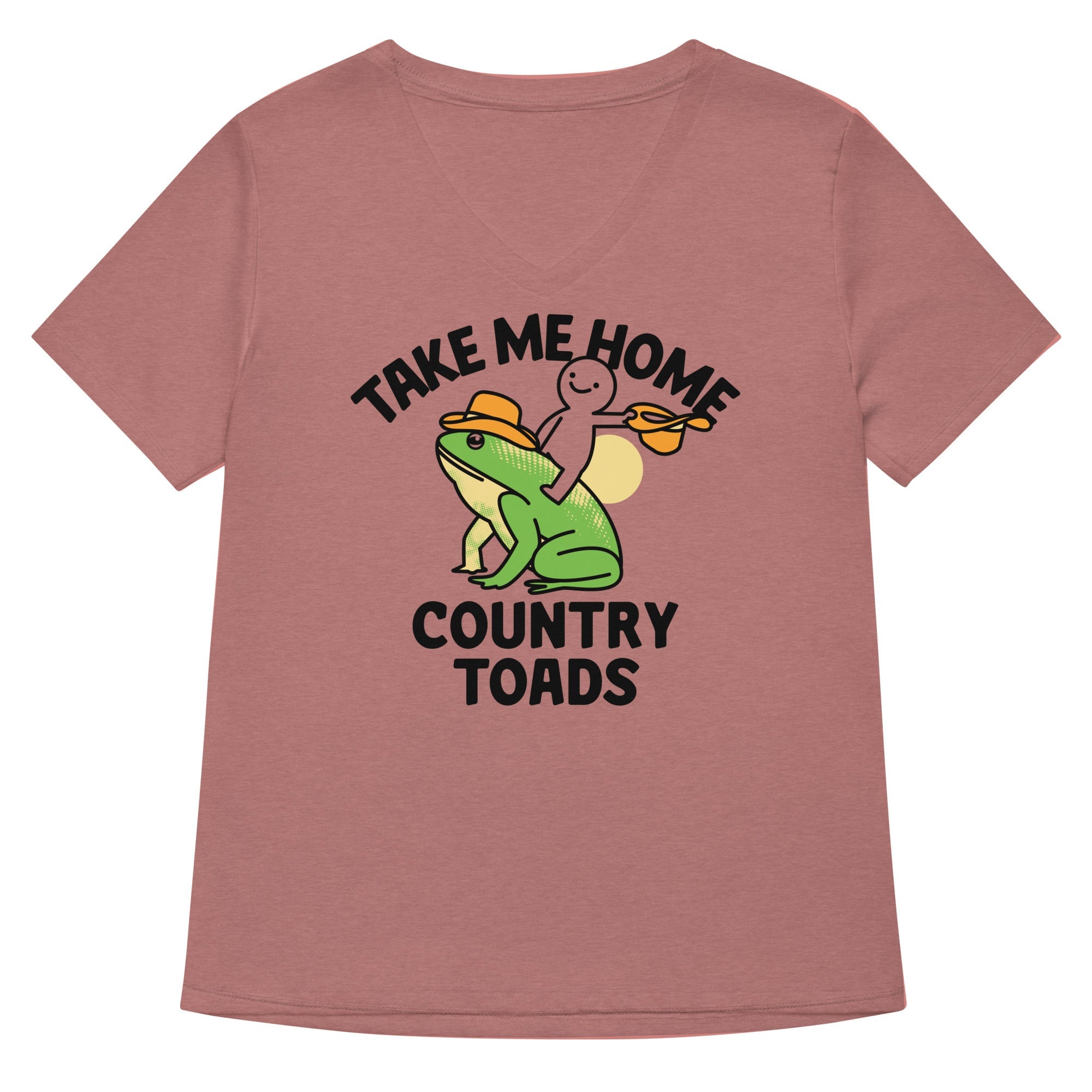 Take Me Home Country Toads Women S V Neck Tee V Neck T Shirt Gift Ready