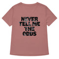 Never Tell Me The Odds Women S V Neck Tee V Neck T Shirt US Trend