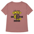 Sweet On The Inside Women S V Neck Tee V Neck T Shirt Minimal Style