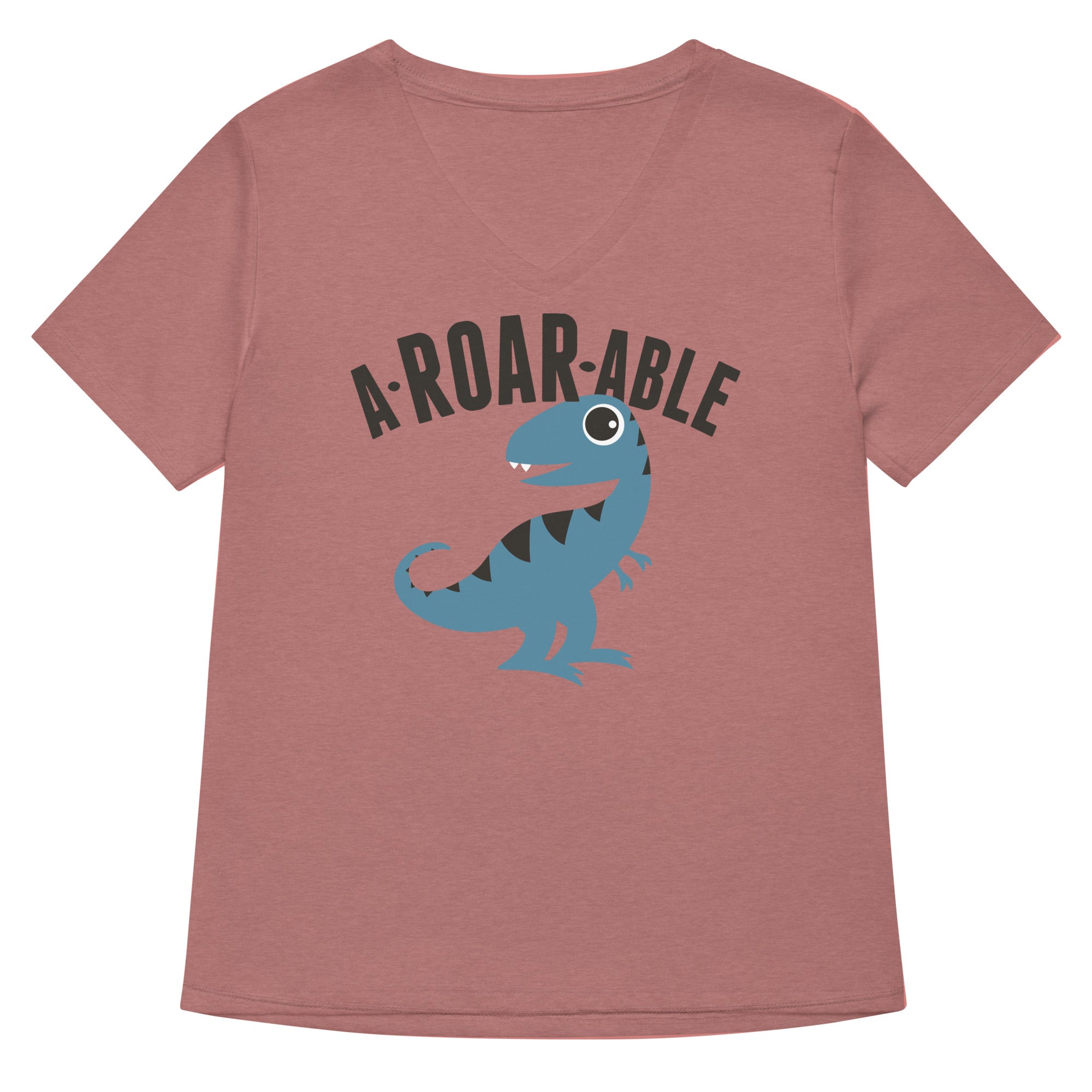 A Roar Able Women S V Neck Tee V Neck T Shirt Clean Design