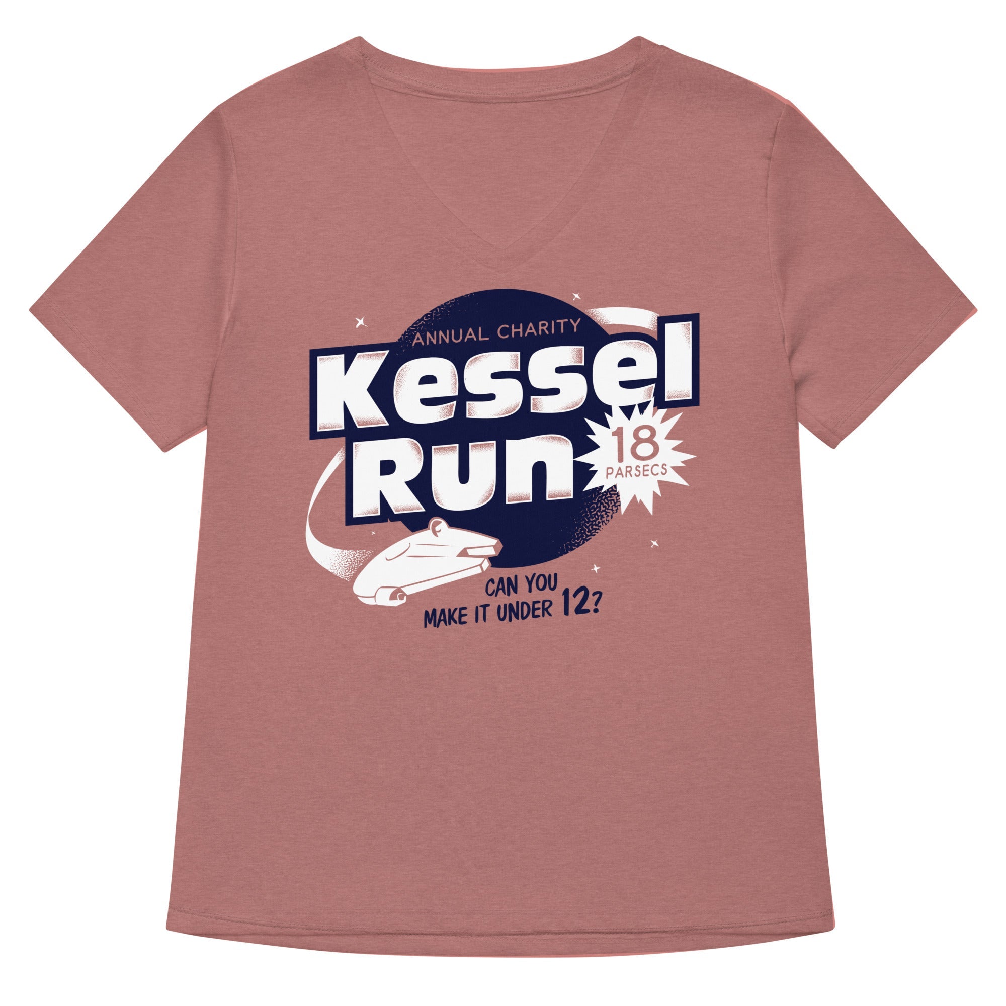 Kessel Run Women S V Neck Tee V Neck T Shirt Everyday Wear