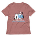 Rex And Whiskers Attorneys Women S V Neck Tee V Neck T Shirt US Trend