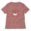 Our Powers Combined Women S V Neck Tee V Neck T Shirt US Trend
