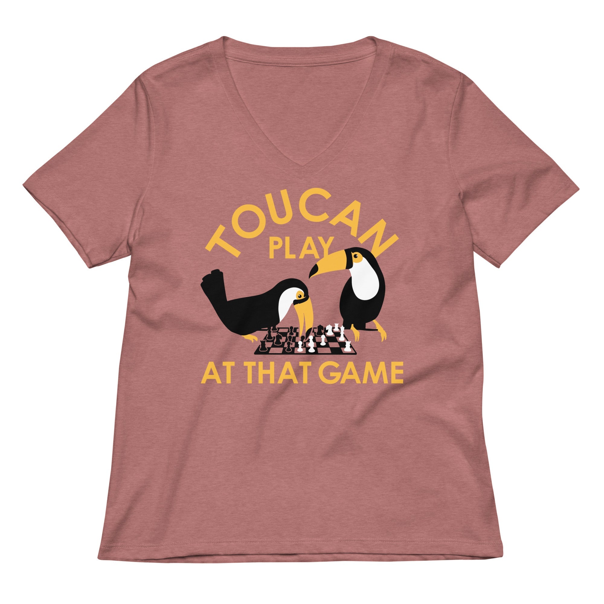 Toucan Play At That Game Women S V Neck Tee V Neck T Shirt Premium Print
