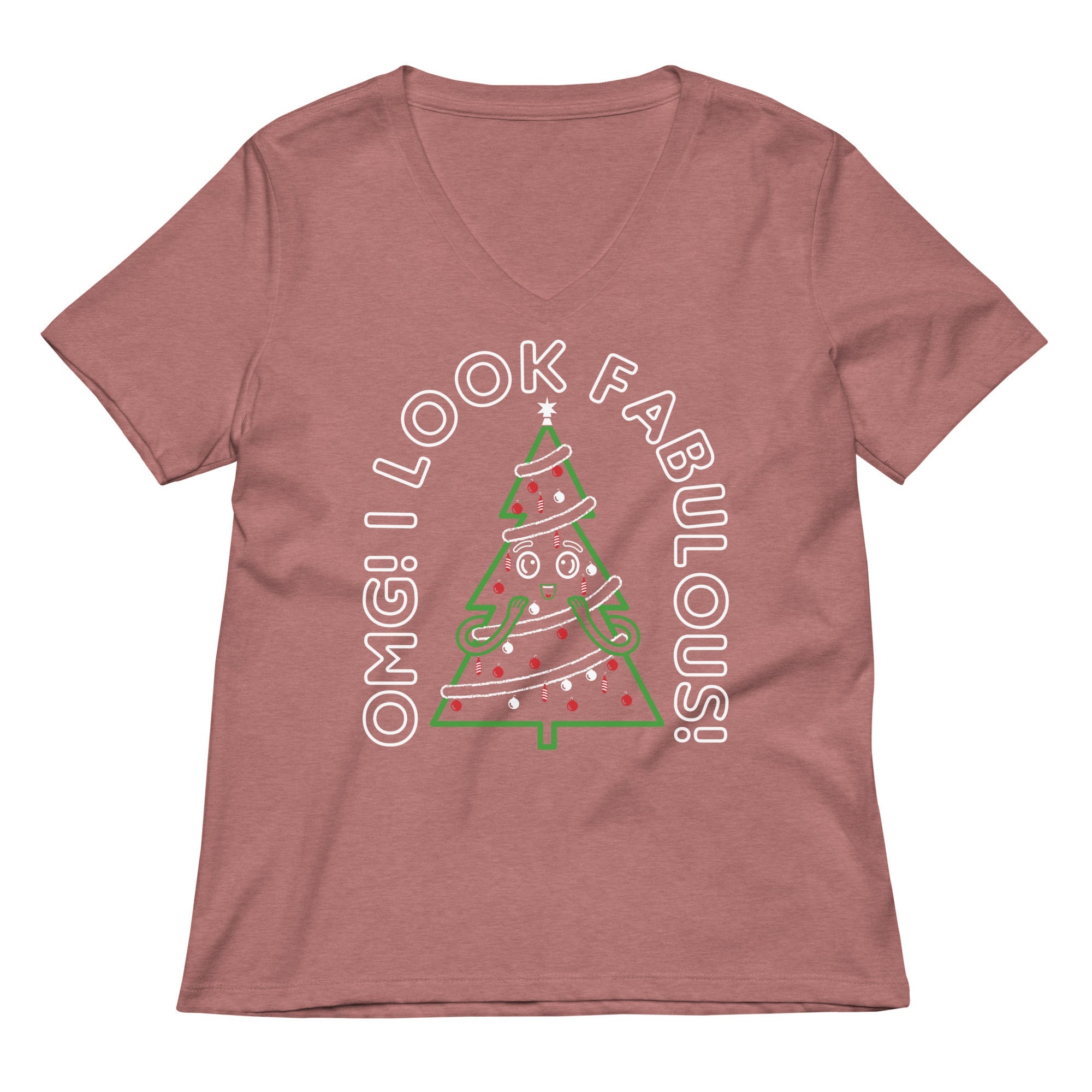 I Look Fabulous Women S V Neck Tee V Neck T Shirt Minimal Style