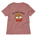 One Smart Cookie Women S V Neck Tee V Neck T Shirt Everyday Wear