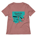 Wonderful Whatsits Women S V Neck Tee V Neck T Shirt US Trend