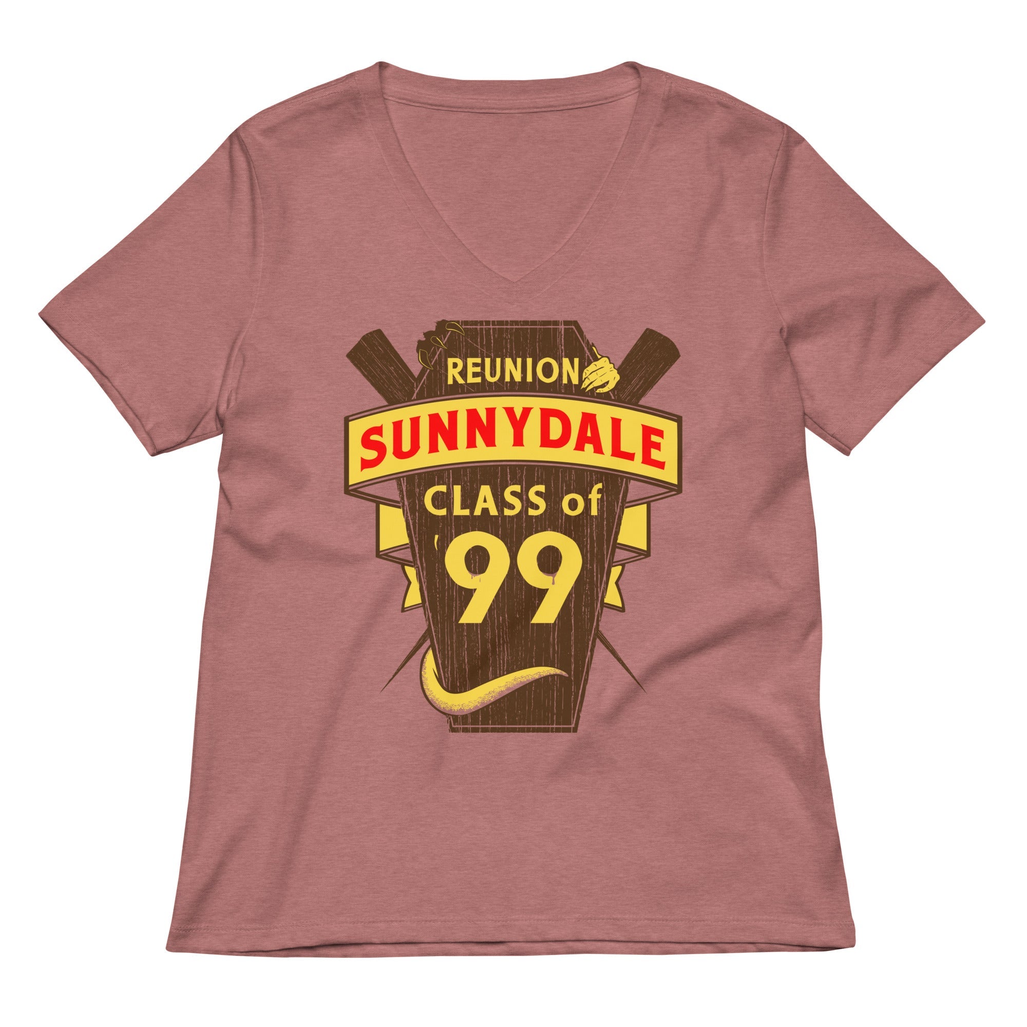 Sunnydale Reunion Women S V Neck Tee V Neck T Shirt Premium Print
