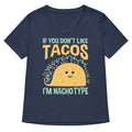 I M Nacho Type Women S V Neck Tee V Neck T Shirt US Trend