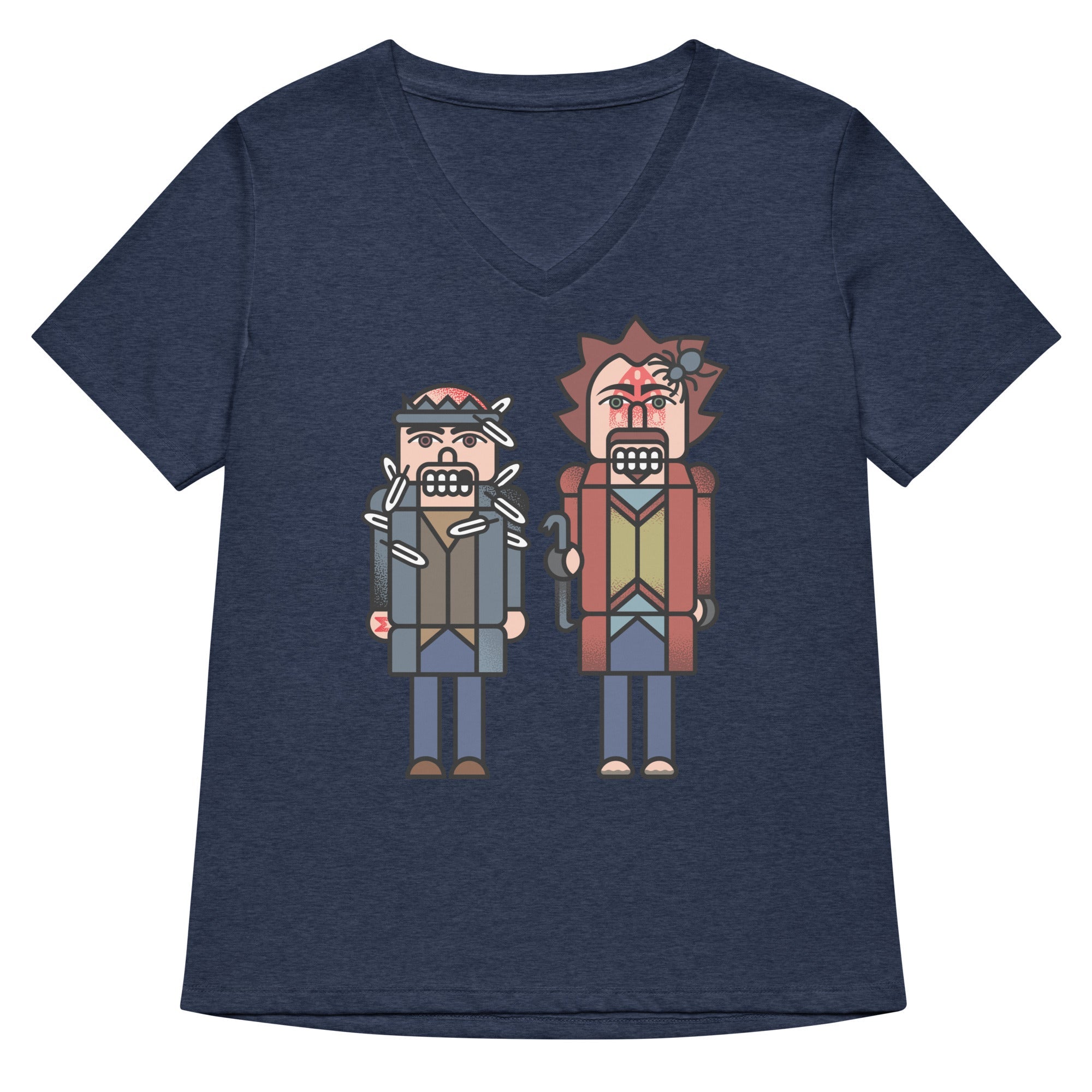 The Nutcrackers Women S V Neck Tee V Neck T Shirt Premium Print