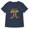Pi Thon Women S V Neck Tee V Neck T Shirt Premium Print