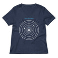You Are Here Women S V Neck Tee V Neck T Shirt US Trend