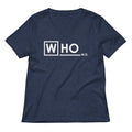 Who Md Women S V Neck Tee V Neck T Shirt Minimal Style