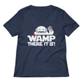 Wamp There It Is Women S V Neck Tee V Neck T Shirt Everyday Wear