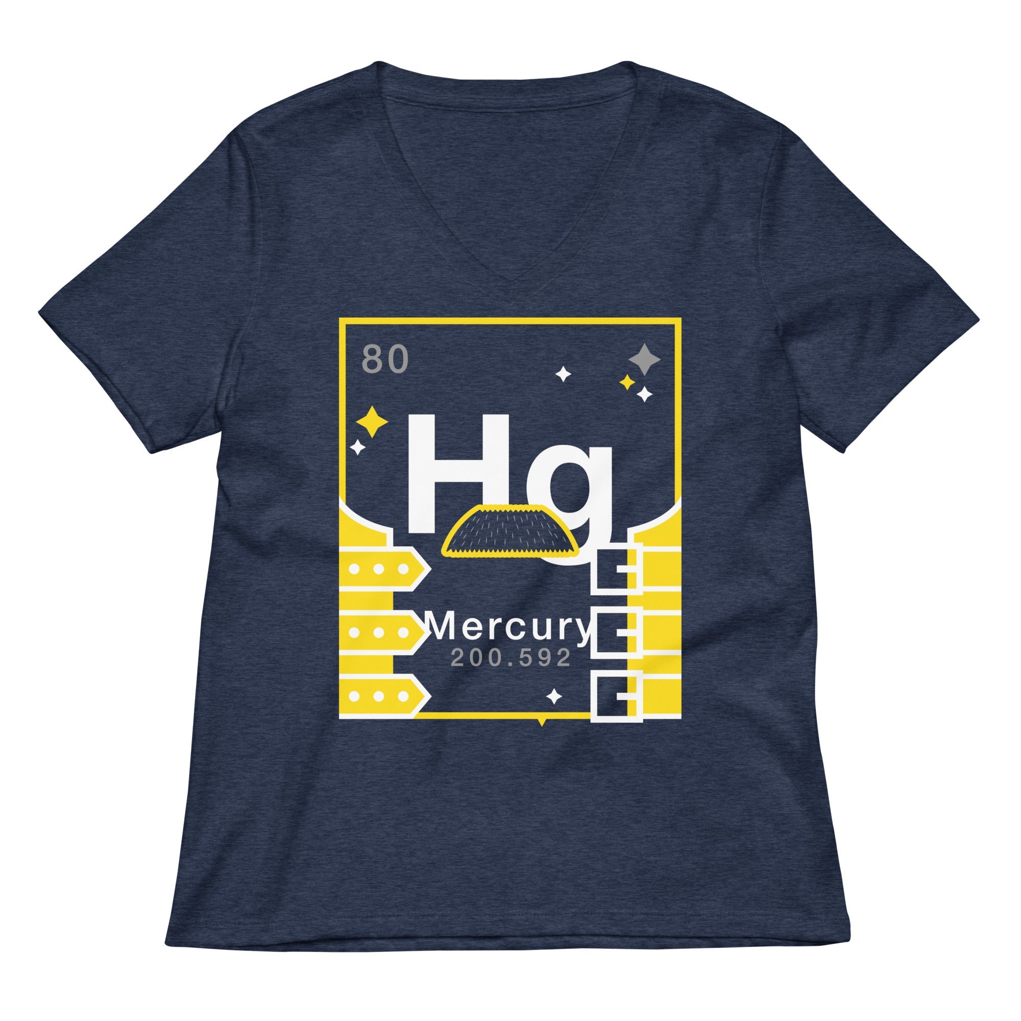 Mercury Element Women S V Neck Tee V Neck T Shirt Everyday Wear
