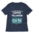 You Are Cute Women S V Neck Tee V Neck T Shirt Premium Print