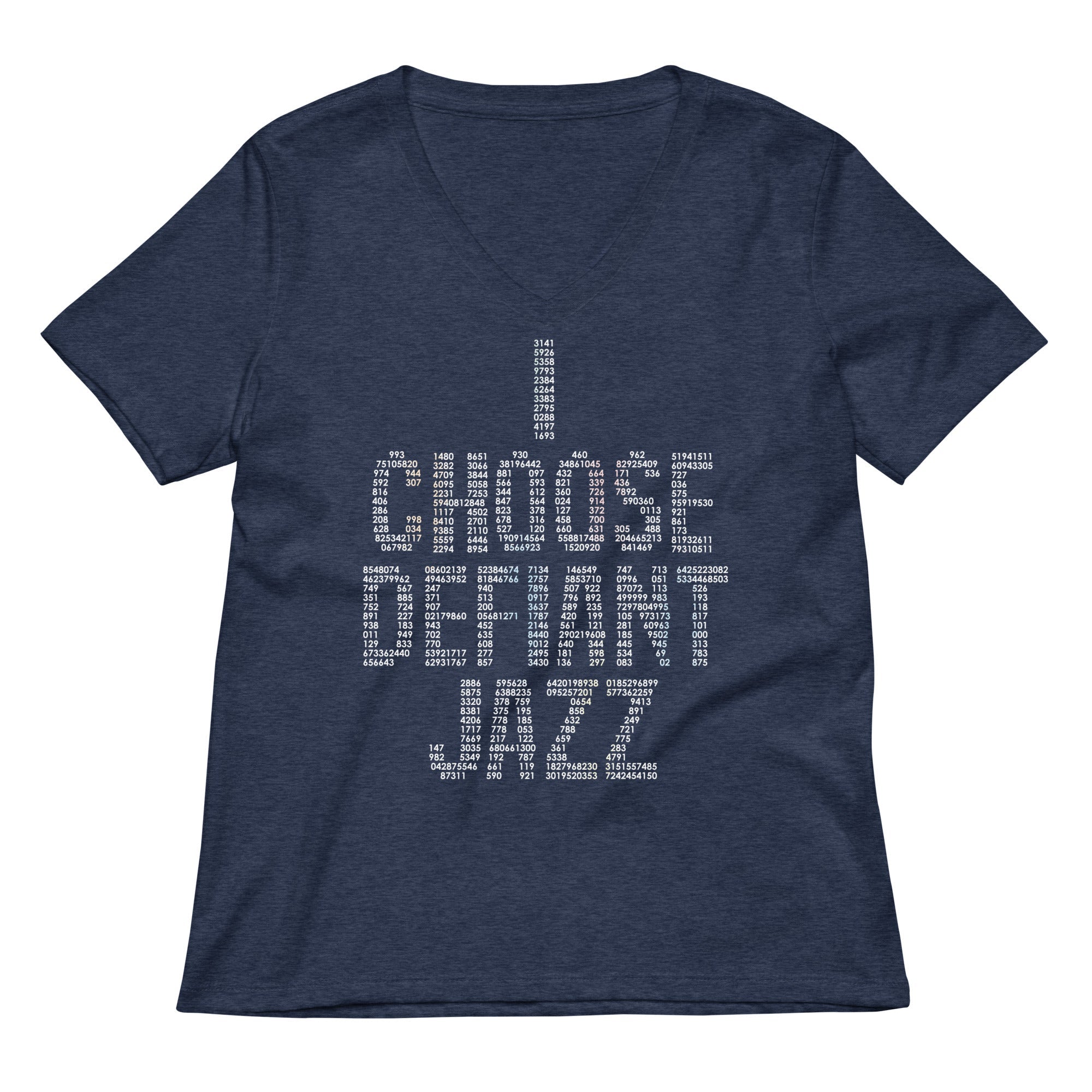I Choose Defiant Jazz Women S V Neck Tee V Neck T Shirt Clean Design