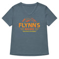 Flynn S Arcade Women V Neck Tee V Neck T Shirt Minimal Style
