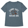 Gonna Hate Haters Are Women S V Neck Tee V Neck T Shirt Minimal Style
