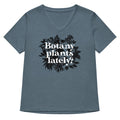 Botany Plants Lately Women S V Neck Tee V Neck T Shirt Premium Print