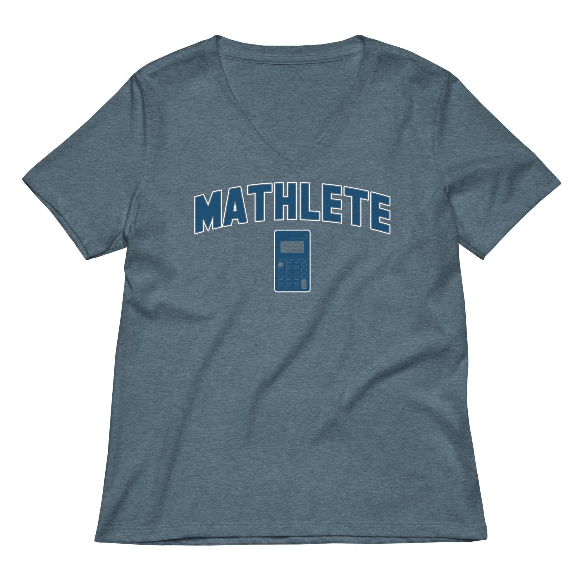 Mathlete Women S V Neck Tee V Neck T Shirt Gift Ready