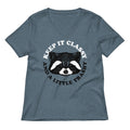 Keep It Classy And A Little Trashy Women S V Neck Tee V Neck T Shirt Gift Ready