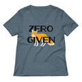 Zero Fox Given Women S V Neck Tee V Neck T Shirt Clean Design
