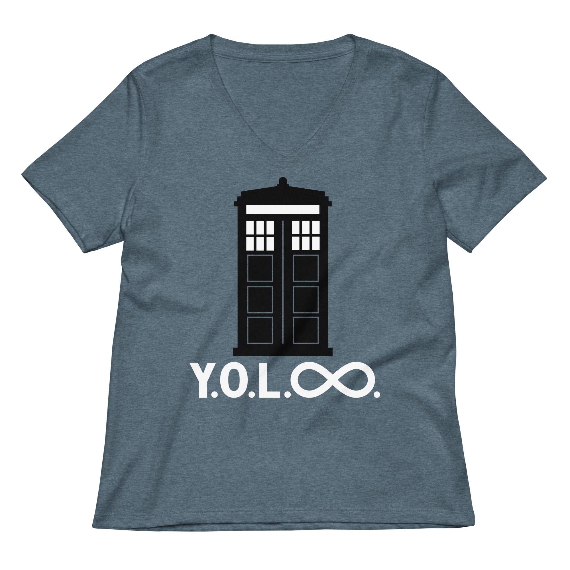 Yol Infinity Women S V Neck Tee V Neck T Shirt Clean Design