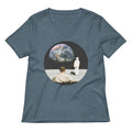 Tourist S View Women V Neck Tee V Neck T Shirt Gift Ready