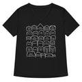 Spoiler Alert Women S V Neck Tee V Neck T Shirt Minimal Style